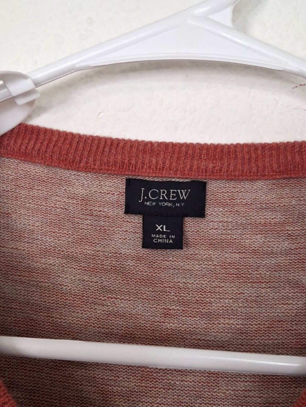 J Crew Mens Sweater Sz XL 100% Cotton Preppy Academia Workwear Casual - Picture 7 of 12